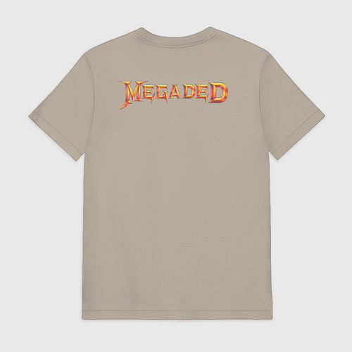 Мужская футболка MEGADED / Миндальный – фото 2