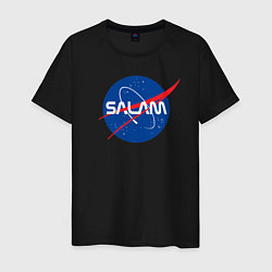 Футболка хлопковая мужская SALAM, цвет: черный