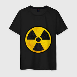 Футболка хлопковая мужская Atomic Nuclear, цвет: черный