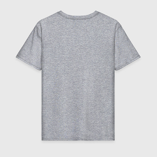 Мужская футболка Резиновая утка пожарный / Меланж – фото 2