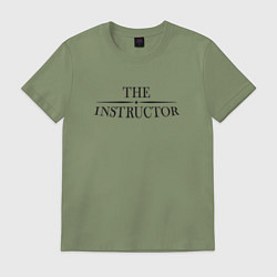 Футболка хлопковая мужская Instructor, цвет: авокадо