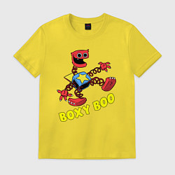 Футболка хлопковая мужская Project Playtime - Boxy Boo, цвет: желтый