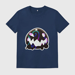 Футболка хлопковая мужская Варр из Slime Rancher, цвет: тёмно-синий