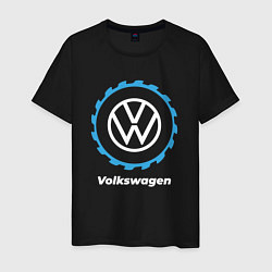 Футболка хлопковая мужская Volkswagen в стиле Top Gear, цвет: черный