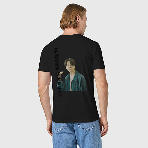 Мужская футболка Тэхен и Чонгук / Черный – фото 4