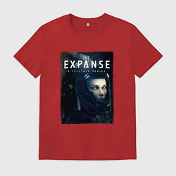 Футболка хлопковая мужская Camina - The expanse, цвет: красный