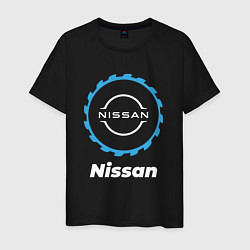 Футболка хлопковая мужская Nissan в стиле Top Gear, цвет: черный