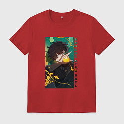 Футболка хлопковая мужская Взгляд Дань Хэна, цвет: красный