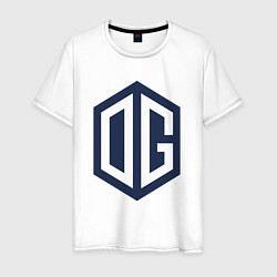 Футболка хлопковая мужская OG logo, цвет: белый