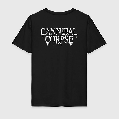 Мужская футболка Cannibal Corpse - butchered at birth / Черный – фото 2