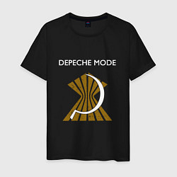 Футболка хлопковая мужская Depeche Mode - A broken frame tour, цвет: черный