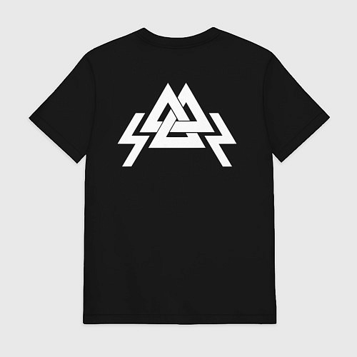 Мужская футболка Молот Тора / Черный – фото 2