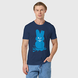 Футболка хлопковая мужская Blue bunny, цвет: тёмно-синий — фото 2