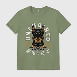 Футболка хлопковая мужская Без оков, цвет: авокадо