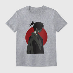 Футболка хлопковая мужская Nogarami Ято, цвет: меланж