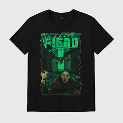 Футболка хлопковая мужская FIEND Врата Гаххалы, цвет: черный