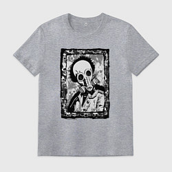 Футболка хлопковая мужская Gaslight Grin, цвет: меланж