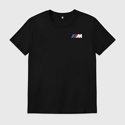 Футболка хлопковая мужская M power, цвет: черный