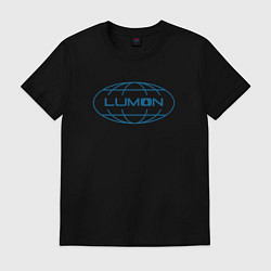 Футболка хлопковая мужская Корпорация Lumon, цвет: черный