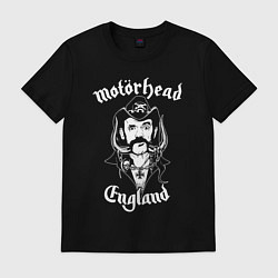 Футболка хлопковая мужская Motorhead - Лемми, цвет: черный