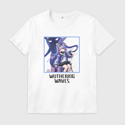 Футболка хлопковая мужская Роча, цвет: белый