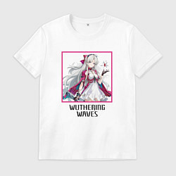 Футболка хлопковая мужская Карлотта, цвет: белый