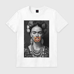 Футболка хлопковая мужская Фрида swag, цвет: белый
