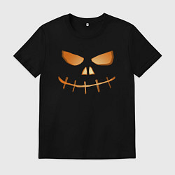 Футболка хлопковая мужская Evil smile, цвет: черный