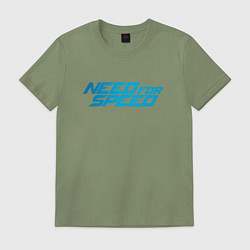 Футболка хлопковая мужская Need for speed, цвет: авокадо
