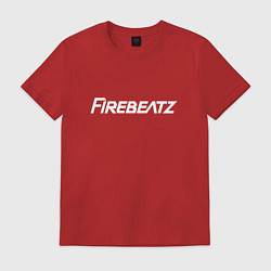 Футболка хлопковая мужская Firebeatz, цвет: красный