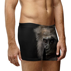 Трусы-боксеры мужские Глаза гориллы, цвет: 3D-принт — фото 2