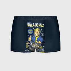 Трусы-боксеры мужские Nuka Bombs, цвет: 3D-принт