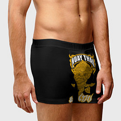 Трусы-боксеры мужские Muay Thai Fighter, цвет: 3D-принт — фото 2