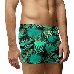 Трусы-боксеры мужские Tropical pattern, цвет: 3D-принт — фото 2