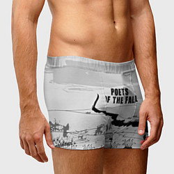 Трусы-боксеры мужские Poets of the Fall, цвет: 3D-принт — фото 2