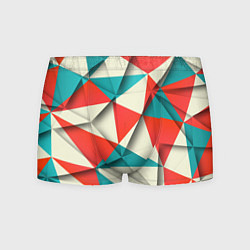 Трусы-боксеры мужские Геометрия, цвет: 3D-принт