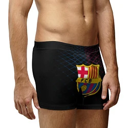 Трусы-боксеры мужские FC Barcelona Lines, цвет: 3D-принт — фото 2
