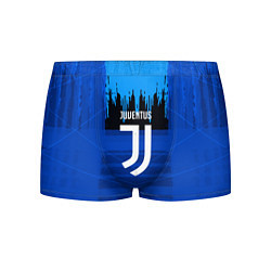 Мужские трусы FC Juventus: Blue Abstract