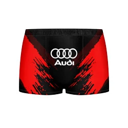 Трусы-боксеры мужские Audi: Red Anger, цвет: 3D-принт