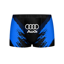 Трусы-боксеры мужские Audi: Blue Anger, цвет: 3D-принт