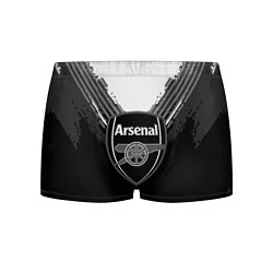 Трусы-боксеры мужские FC Arsenal: Black Style, цвет: 3D-принт