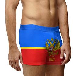 Трусы-боксеры мужские Подольск: Россия, цвет: 3D-принт — фото 2