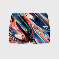 Мужские трусы Разноцветные краски