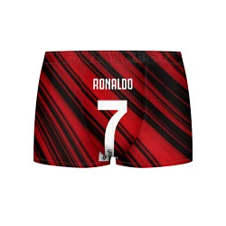 Трусы-боксеры мужские Ronaldo 7: Red Sport, цвет: 3D-принт