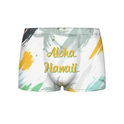 Трусы-боксеры мужские Aloha Hawaii, цвет: 3D-принт