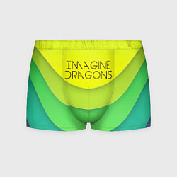 Мужские трусы Imagine Dragons: Lime Colour