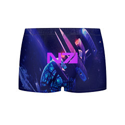 Трусы-боксеры мужские N7: Neon Space, цвет: 3D-принт