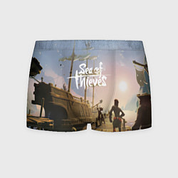Трусы-боксеры мужские Sea of Thieves, цвет: 3D-принт