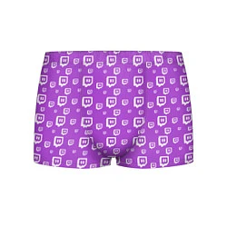 Мужские трусы Twitch: Violet Pattern