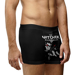 Трусы-боксеры мужские The Witcher 3: Wild Hunt, цвет: 3D-принт — фото 2